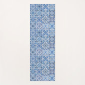 Mediterrane Tegels, Portugees, Azulejo, Majolica Yogamat (Voorkant)
