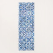 Mediterrane Tegels, Portugees, Azulejo, Majolica Yogamat (Achterkant)