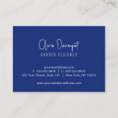 Mediterrane tegels-Visitekaartje Visitekaartje (Achterkant)