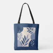 Mediterrane Tote Met Loof Bag (Achterkant)