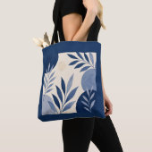 Mediterrane Tote Met Loof Bag (Dichtbij)