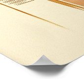 Mediterrane villa  poster (Hoek)