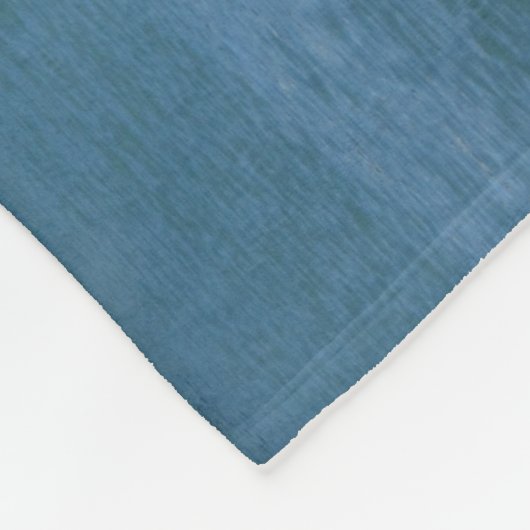 Mediterrane Vissen boten in blauw Zee Fleece Deken (Hoek)