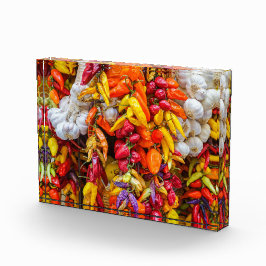 Mediterrane vlokken fotoblokken