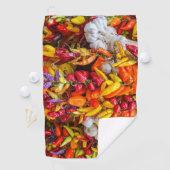 Mediterrane vlokken golfhanddoek (Insitu)