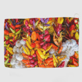 Mediterrane vlokken golfhanddoek (Horizontaal)