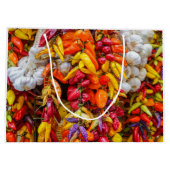 Mediterrane vlokken groot cadeauzakje (Achterkant)