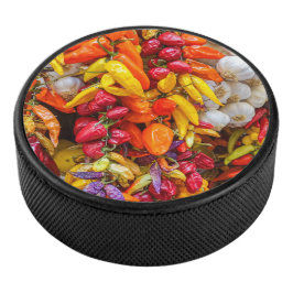 Mediterrane vlokken hockey puck