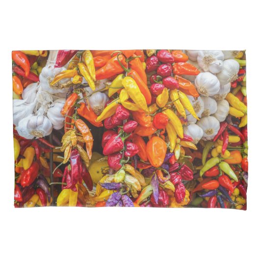 Mediterrane vlokken kussensloop (Voorkant)