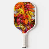 Mediterrane vlokken pickleball paddle (Achterkant)