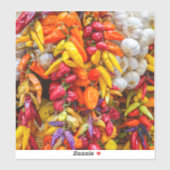 Mediterrane vlokken sticker (Vel)