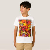 Mediterrane vlokken t-shirt (Voorkant volledig)