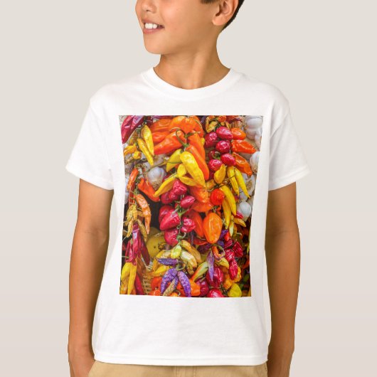 Mediterrane vlokken t-shirt (Voorkant)