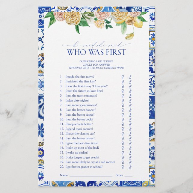 Mediterrane Vrijgezellenfeest die het eerst speeld (Voorkant)