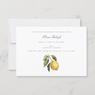 Mediterrane vrijgezellenfeest uitnodiging