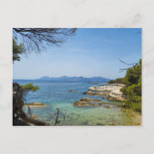 Mediterrane Zee Briefkaart (Voorkant)