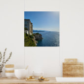 Mediterrane Zee Poster (Keuken)