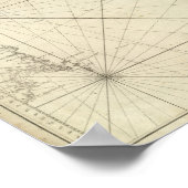 Mediterrane Zee Poster (Hoek)