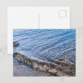 Mediterrane Zee Waves Briefkaart (Voorkant / Achterkant)