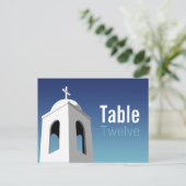 Mediterrane zomer, tafelnummer (Staand voorkant)