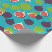 Mediterrane zomerfruitbomen cadeaupapier (Hoek)