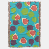 Mediterrane zomerfruitbomen deken (Voorkant Verticaal)