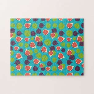 Mediterrane zomerfruitbomen legpuzzel