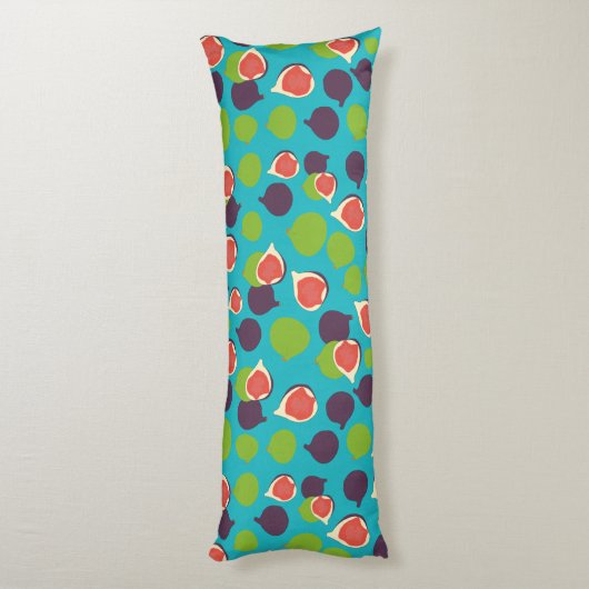 Mediterrane zomerfruitbomen lichaamskussen (Achterkant (Verticaal))