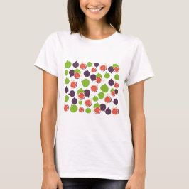 Mediterrane zomerfruitbomen t-shirt