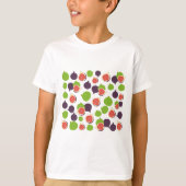 Mediterrane zomerfruitbomen t-shirt (Voorkant)