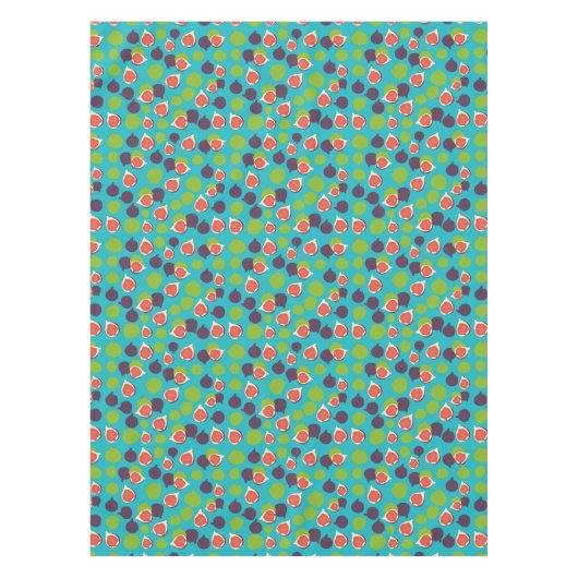 Mediterrane zomerfruitbomen tafelkleed (Voorkant)