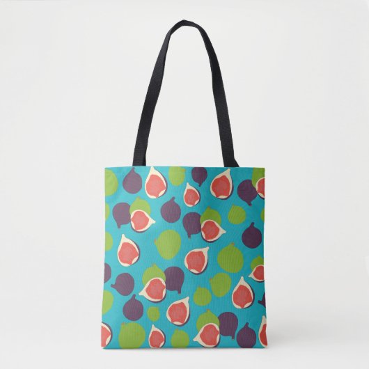 Mediterrane zomerfruitbomen tote bag (Voorkant)