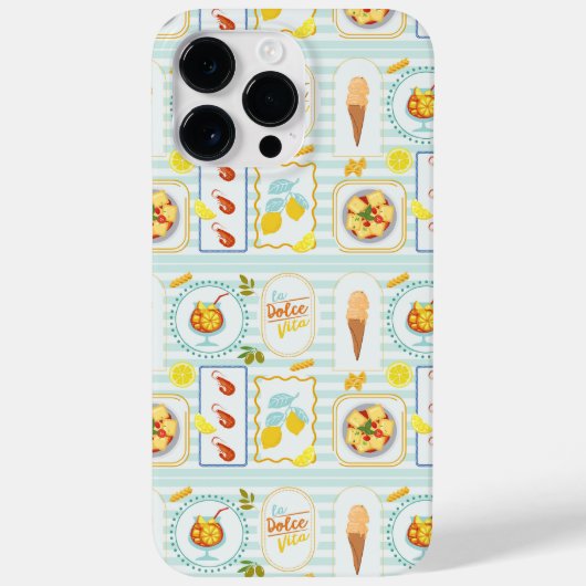 Mediterrane zomerse sfeer Case-Mate iPhone case (Achterkant)