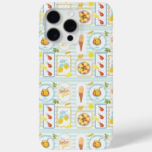 Mediterrane zomerse sfeer Case-Mate iPhone case (Achterkant)