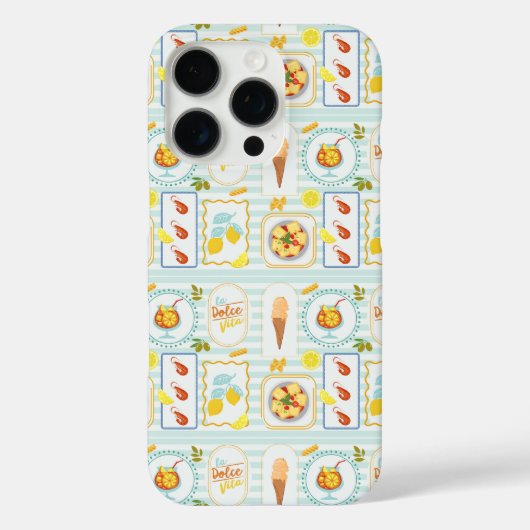 Mediterrane zomervibes Case-Mate iPhone case (Achterkant)