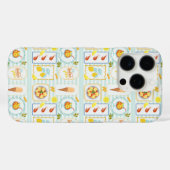 Mediterrane zomervibes Case-Mate iPhone case (Achterkant (horizontaal))