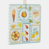 Mediterrane zomervibes keramisch ornament (Rechts)