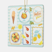 Mediterrane zomervibes keramisch ornament (Links)