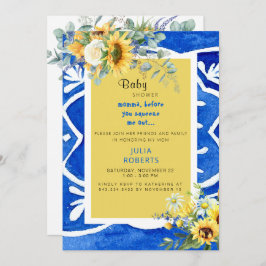 Mediterrane Zonnebloem - Baby Perspectiefower Kaart