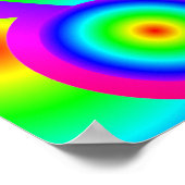 Mediterrane zonnopstijg poster (Hoek)