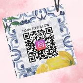 Mediterranean Bliss Business Packaging QR-code Bedankjes Labels