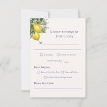 Mediterranean Blue Tile & Lemon Branch Wedding