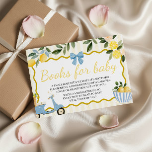 Mediterranean Citroen Boeken voor Baby Kaart