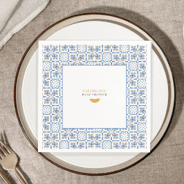 Mediterranean Citrus Baby Shower | Paper Napkins Servet