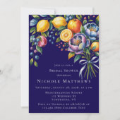 Mediterranean Citrus Bouquet Vrijgezellenfeest Kaart (Voorkant)