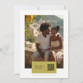 Mediterranean Fresh Lime Lemons & Flowers Garlands Kaart (Achterkant)