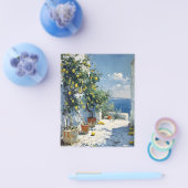 Mediterranean Impressionism with Lemons Flyer (Enkel)