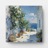 Mediterranean Impressionism with Lemons Fotoplaat (Voorkant)