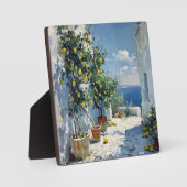 Mediterranean Impressionism with Lemons Fotoplaat (Voorkant)