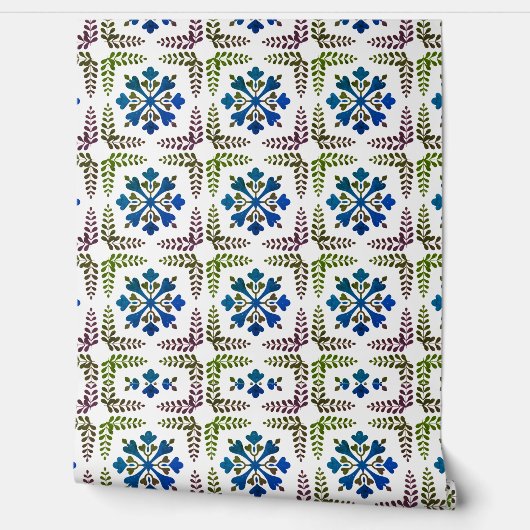 Mediterranean Inspired Design Multi Colour Behang (Afrollen)